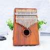 GECKO Thumb Piano Kalimba with Magnetic Sand Chain, 17-Key Tremolo Finger Piano Accessories.