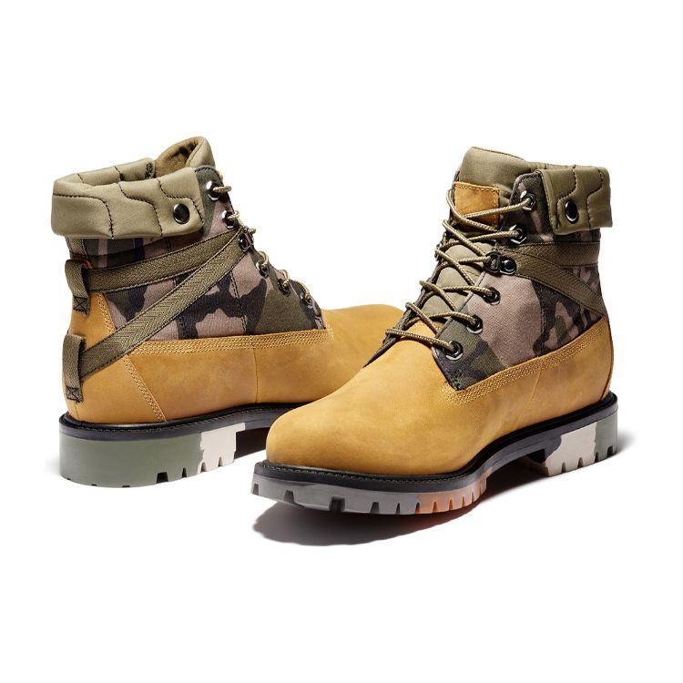 Timberland Heritage Series Ek+ Waterproof Short Outdoor Boots Men boots Wheat A29NX231