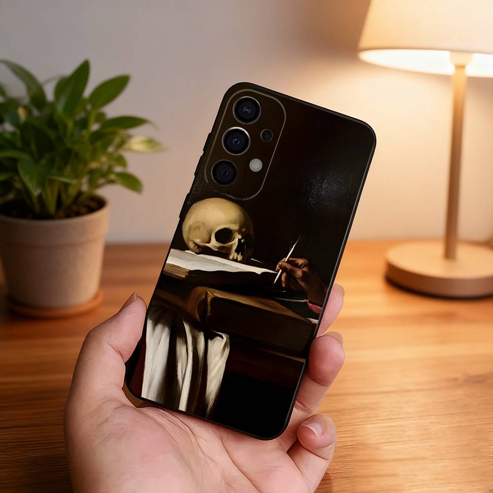 Caravaggio Paintings Phone Case For Samsung S25,S24,S21,S22,S23,S30,Ultra,S20,Plus,Fe,Lite,5G Black Cover