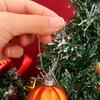 Matte Pumpkin Hanging Ornament for Halloween Thanksgiving Fall Decor Plastic Home Party Tree Wreath Festive Holiday Pendant