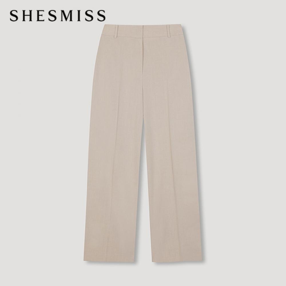 

She S miSS Linen Blend Wide pantS SwSSln21050 Be beige/55
