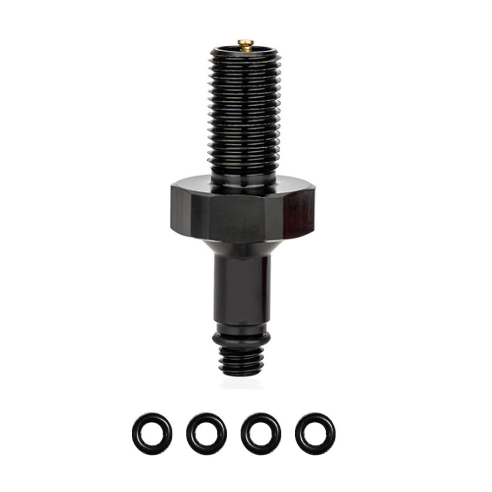 Aluminum Alloy Valve Adapter Tool Light Weight Easy To Use Shock Absorber Inflation Adapter for IFP Internal Thread Air Nozzle