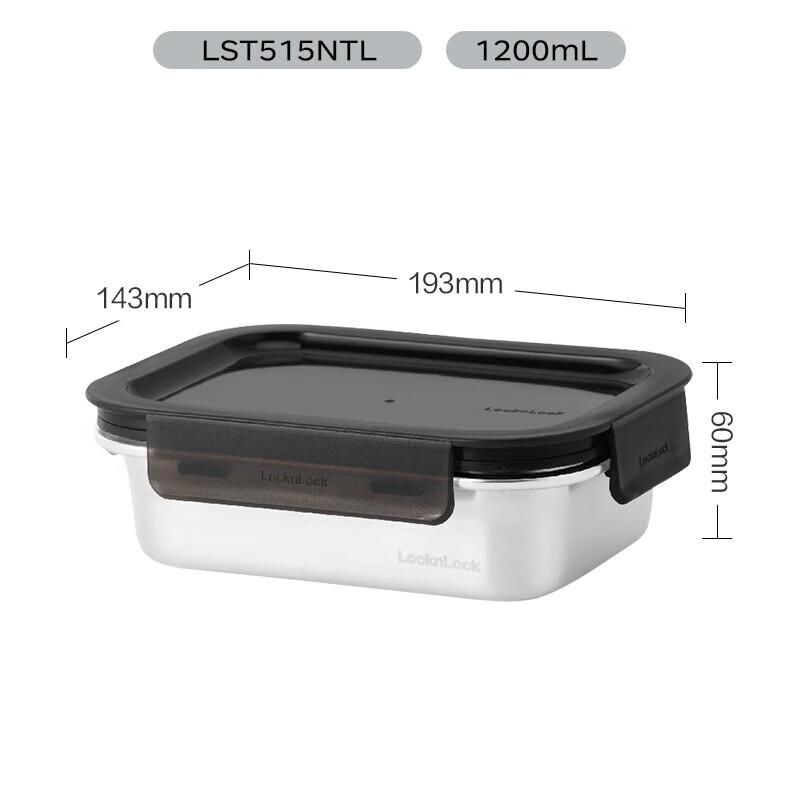 LOCKLOCK 316 Stainless Steel Fresh-keeping Lunch Box