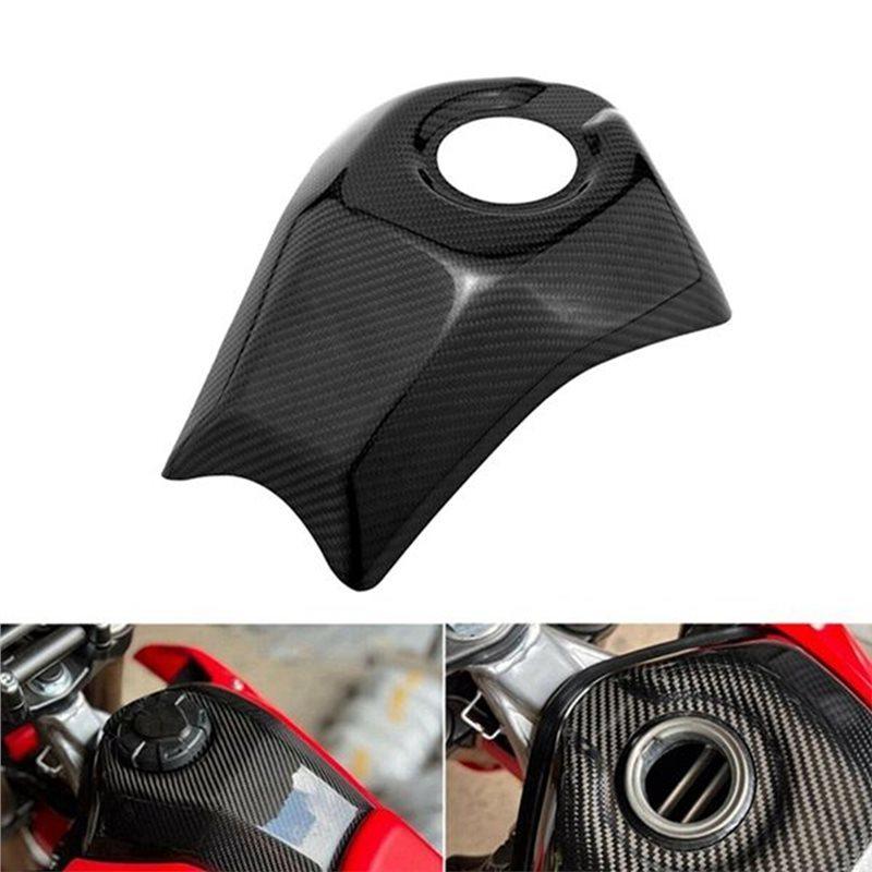 A28G-Motorcycle For Honda CRF300L Gas Oil Fuel Tank Cap Guard Cover Accessory Shield Dirt Bike