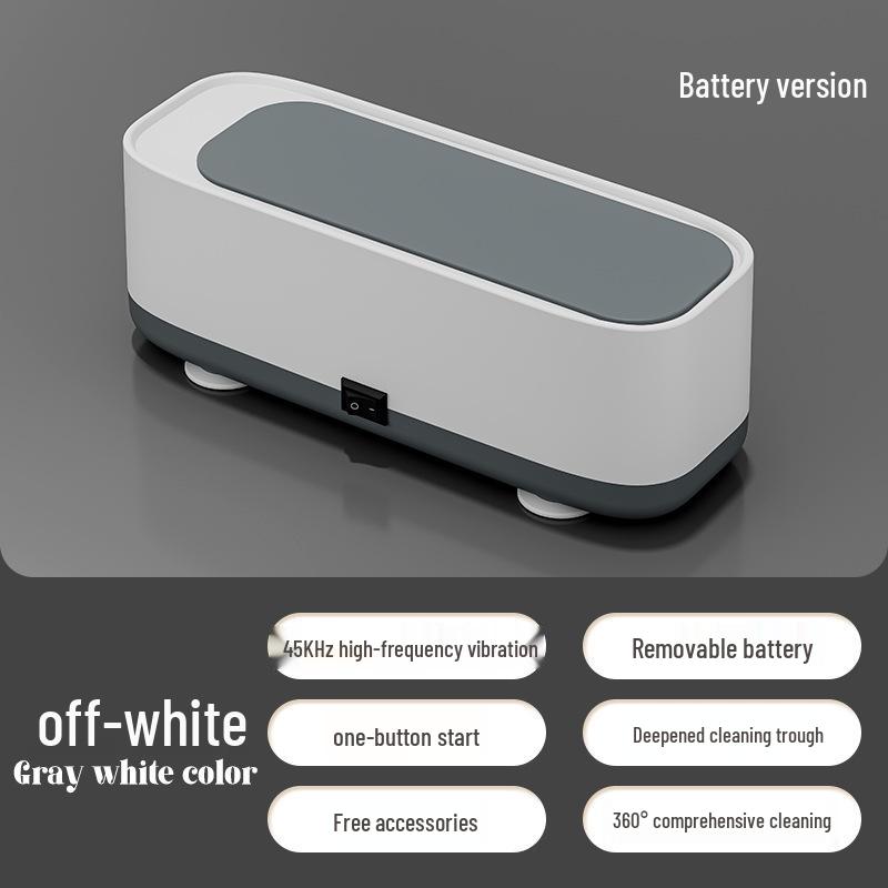 Portable Ultrasonic Cleaner for Eyeglasses, Watches, Jewelry, and Contact Lenses