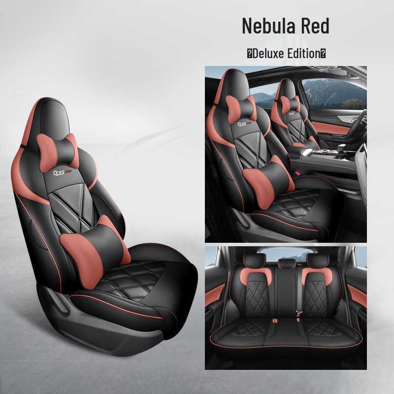 New Model Leather Car Seat Cushion for Chang'an CS55 PLUS - Five-Seater Seat Pad.