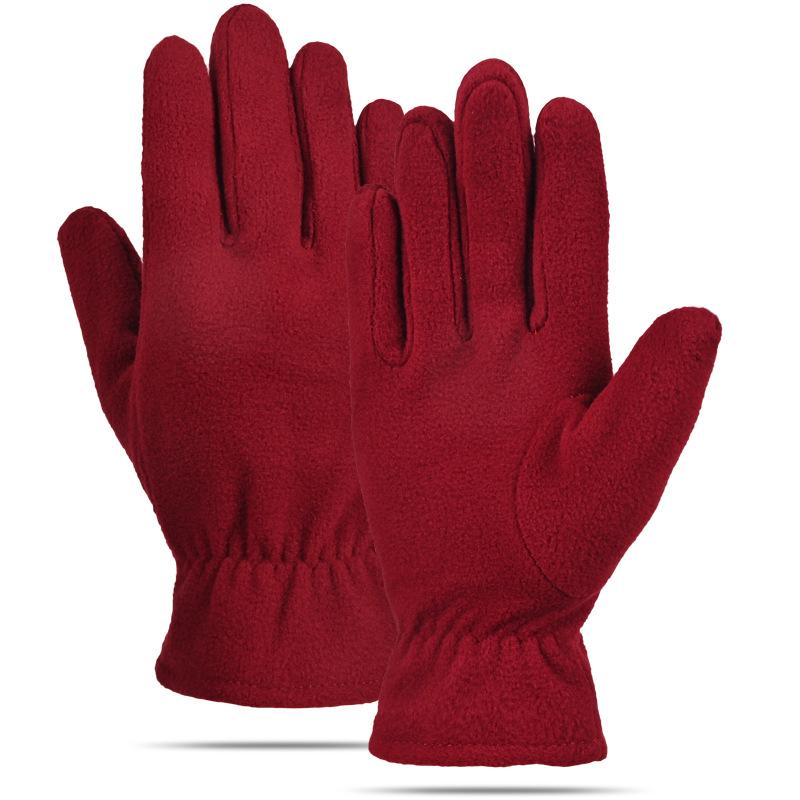 Full Finger Windproof Warm Gloves For Men Women Outdoor Cycling Hiking Winter Sports