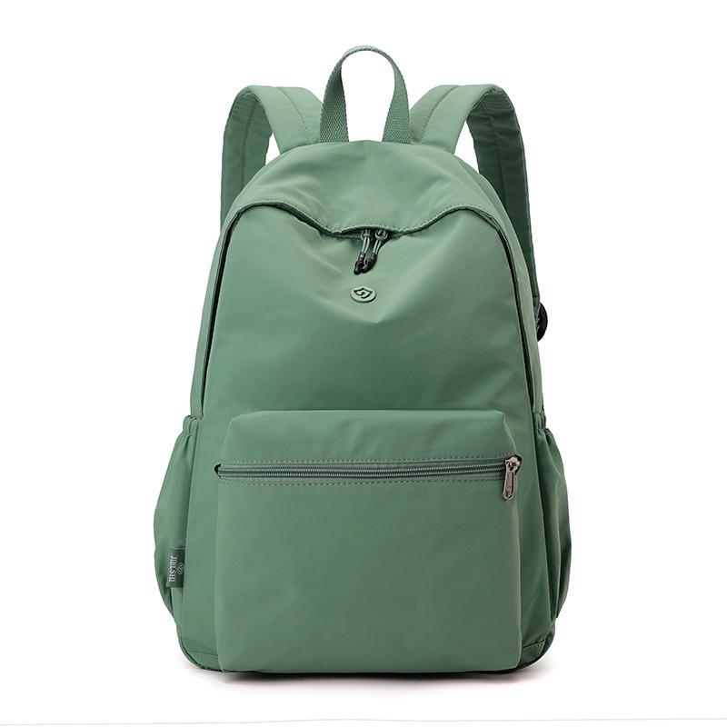 Anti-splashing nylon bag, new large-capacity student schoolbag, trendy outdoor travel bag, literary women's backpack.
