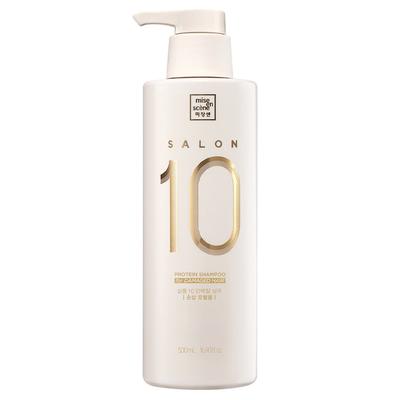 Salon 10 baltymų šampūnas pažeistiems plaukams, 500ml, 1 vnt.