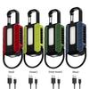 LED Flashlight USB Rechargeable Pocket Flashlight Small Flashlight for Outdoor Camping Hiking Emergency