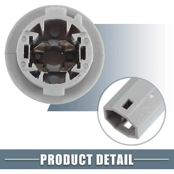 License Plate and Rear Side Marker Light Bulb Socket Connector 90075-99011 for Toyota Land Cruiser Base 98-18 for Toyota Prius 04-15 for Toyota C-HR