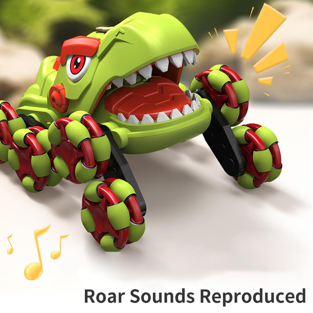 Remote Control Stunt Car, 2.4Ghz 360 Degrees  Rotating Electric Car Toys with Lights, Sound and Spray