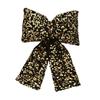 Bow Christmas Tree Decoration Wreath Bow Xmas Decor Craft Supplies For Front Door