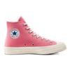 Converse Chuck 70 CDG PLAY x Converse Chuck Taylor All Star 1970s High Comfortable Casual Versatile High Top Canvas Unisex Pink