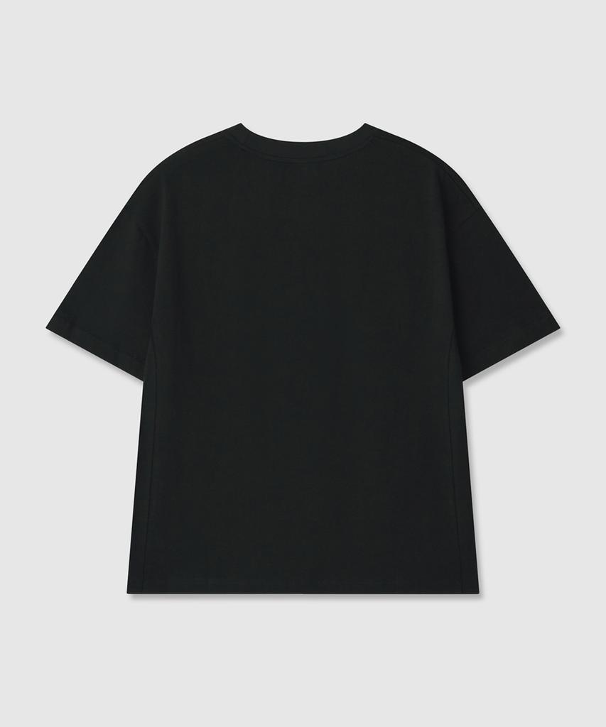 Eoneolleokodeu Solid Crop Short Sleeve Tee (3 Colors)