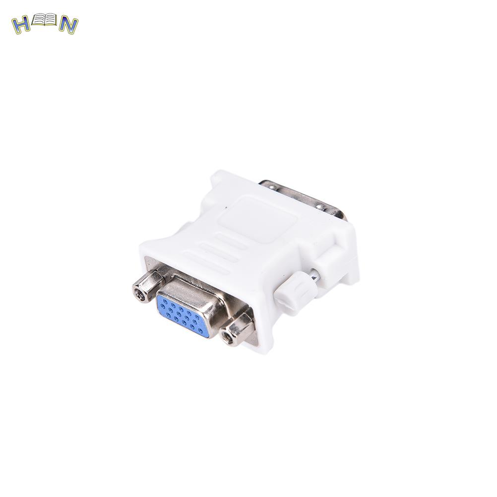 1pc DVI D Male To VGA Female Socket Adapter Converter VGA To DVI/24+1 Pin Male To VGA Female Adapter Converter