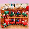 Delightful Christmas Wooden Train Decor Ideal Holiday Gift For Kids And Schools