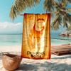 Personalized customized proof beach towel with The Fellowship of the Ring pattern - soft, absorbent,quick-drying,perfect swimming,camping&bathing