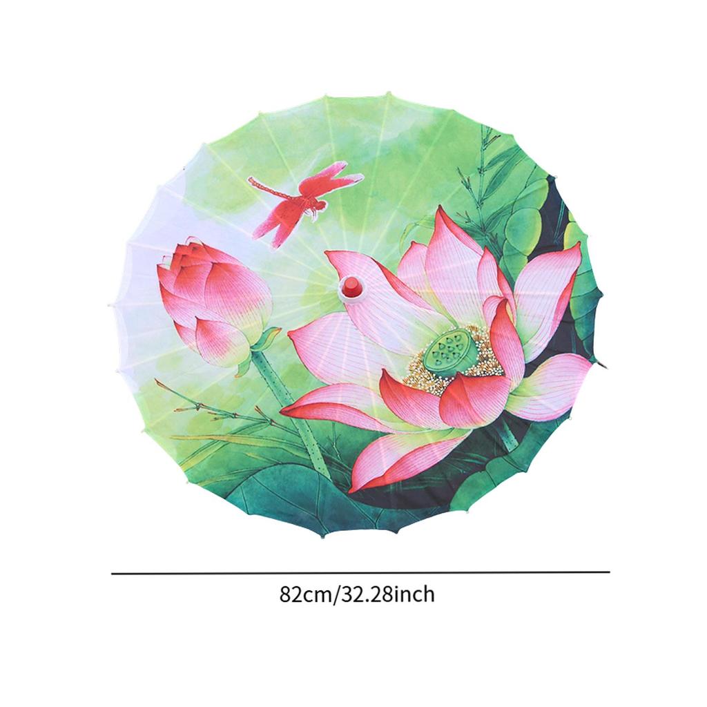 Chinese Oiled Paper Umbrella Japanese Women Decorative Umbrella for Costumes Photography Bridesmaids Party Scenery