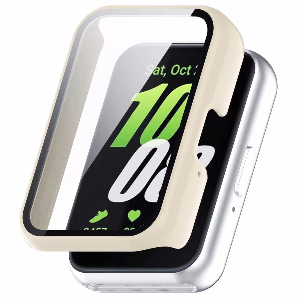 PC Case+Glass For Samsung Galaxy Fit 3 All-around Anti-scratch Bumper Screen Protector Cover For Samsung Galaxy Fit3 Accessories