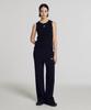 Nyuballanseu Nbmlg2W312 / Women Soft Fresh Ribbed Wide Pants (Black)