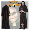 Robe Medieval Priest Cosplay Costume Party Halloween Roleplay Outfit Events