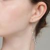 Artist Palette and Paintbrush Drop Earrings for Women, Polished Alloy French Hook Jewelry for Commute Styling