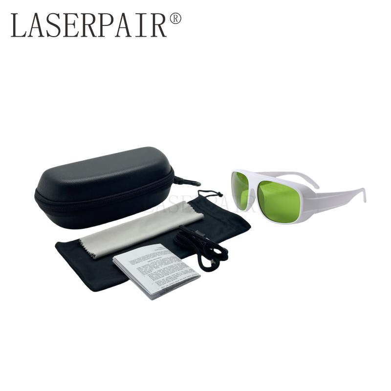 808nm 980nm High Performance Fashion Colored Laser Safety Glasses With CE EN207 Certified (Green,safety glasses)
