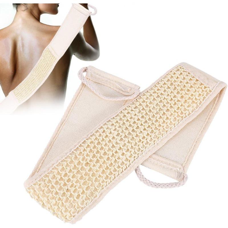 1Pcs Exfoliating Back Strap Baths Shower Body Scrubber Brush Personal Cleaning Tools Back Strap Bodys Skin Health Cleaning Tools