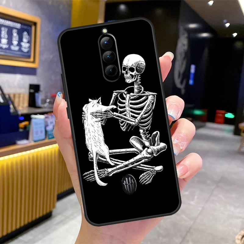 Trippy Skeleton Case For Nubia Red Magic 8 9 10 Pro Plus 6 7 6S 7S Pro 6R 5G RedMagic 8S 9S Pro Plus Cover