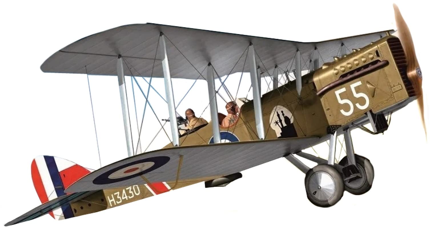 

KP Model British Air Force Aircraft Over Iraq Plastic Model KPM0315 1/72 DH-9A