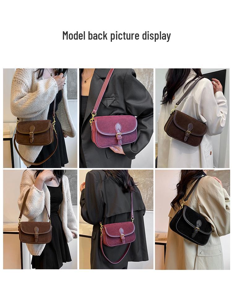 2024 Trendy Crossbody Women's Bag: Versatile Small Square Design
