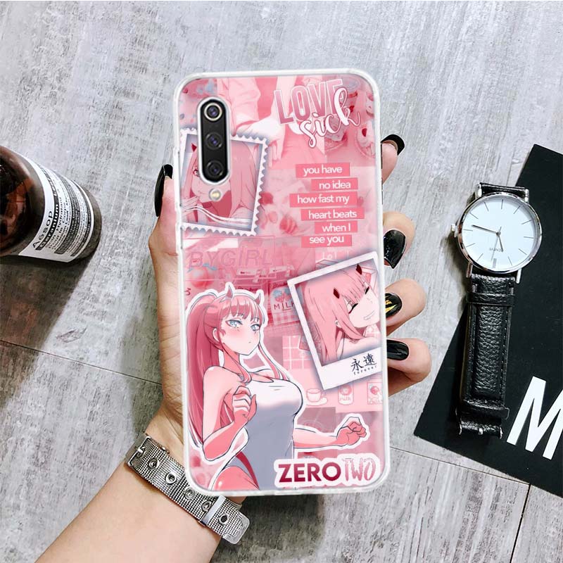 Zero Two Darling In The FranXX Phone Case For Xiaomi Redmi Note 15 14 13 12S 12 Pro Plus 11S 11E 11 11T 10S 10 Art Soft Pattern