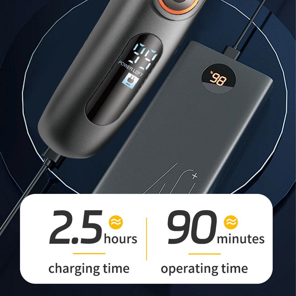 Hair Clipper, Cordless Beard Trimmer Shaver Electric T Blade Hair Trimmer Grooming Kit Razor, Zero Gap Hair Cutting Kit With Guide Combs