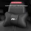 Car Seat Headrest Neck Pillow Interior For VW GTI Polo Golf Passat B6 Tiguan Arteon Touareg Taigo Caddy Jetta Beetle CC Hub Cap Zj6