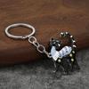 Cat Keychain Pendant Lightweight Metal Keychain Creative Enamel Cat Keyring Portable Key Chain Bag Charms Fun Accessories Gifts