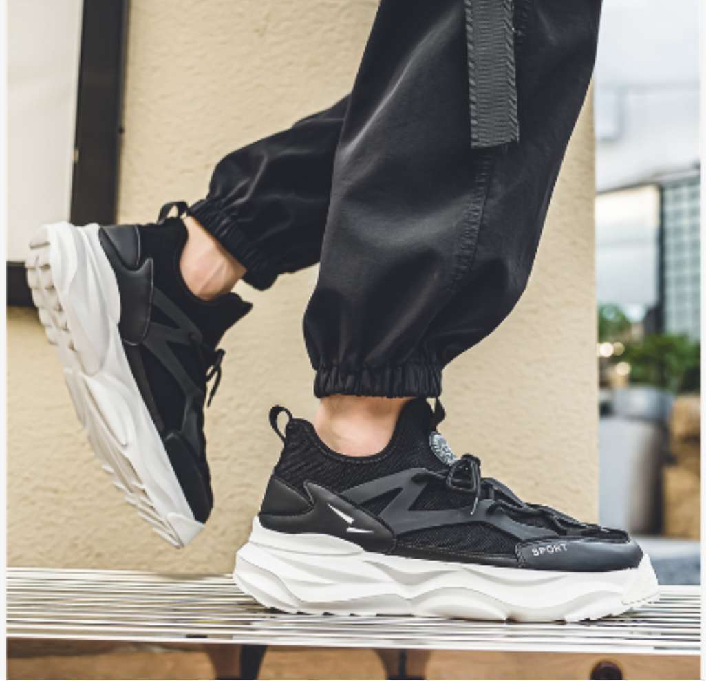 

Men s shoes 2024 new spring and summer models breathable and comfortable sports and leisure versatile board shoes lazy one pedal can be 39