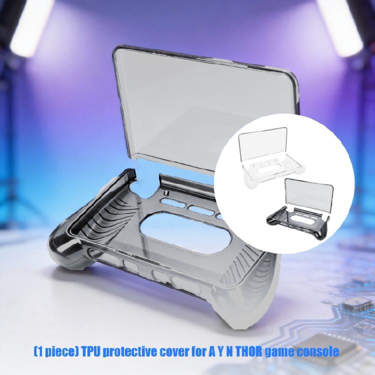 TPU Cover for AYN Protector Case Shockproof Shell Handheld Game Console Skin Cover Waterproof Transparent Housing