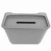 Car Rear Storage Box Large Capacity Slip Resistant Row Seat Organizer Container Replacement For Tesla Model Y Grey