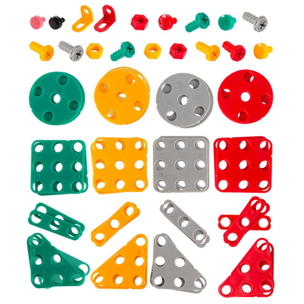 Dětská vrtačka Šroub Matice Puzzle Hračky Předstírání Hra Nářadí Sada Vrtačka Demontáž Montáž Dětská Vrtačka 3D DIY Puzzle Hračky Sada Pro Chlapce