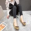 2022 Autumn Bow-Accented Pointed Toe Soft Wedge Heel Shoes