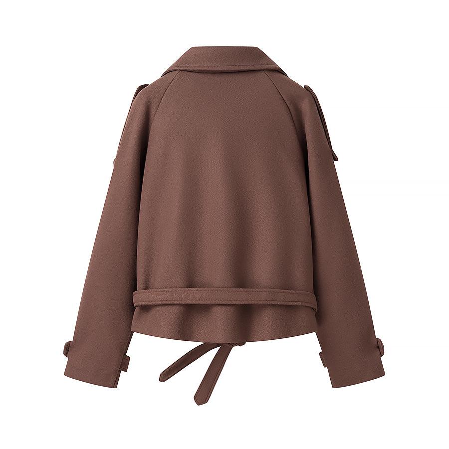 2025 Spring Women's Fashion Slim Fit Tie Jacket