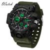 Men's Multi-Functional Waterproof Dual Display Outdoor Sports Watch for Mountaineering and Running