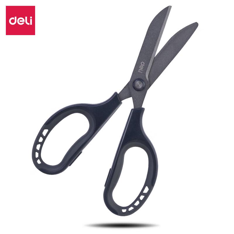 Deli Multi-function Teflon Non-Stick Office Scissors