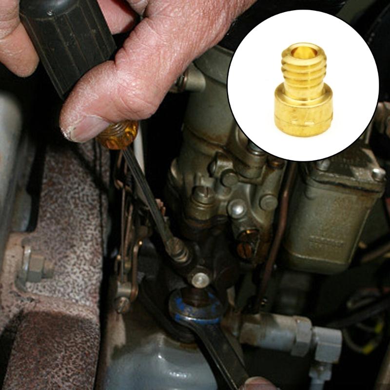 10Pcs Motorcycle Carburetor Main Jet Kit Easy Installation Carburetor Carb Main Jet Motorbike Replacement Accessories