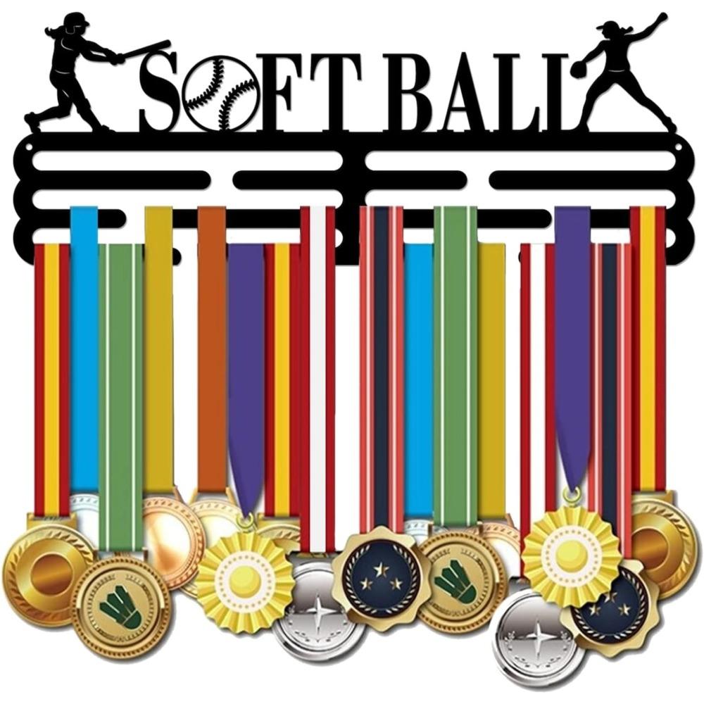 

Metal Medal Holder Wall Mounted Race Medal Display Rack Sports Award Hanger Ribbon Organizer Personalized Gift