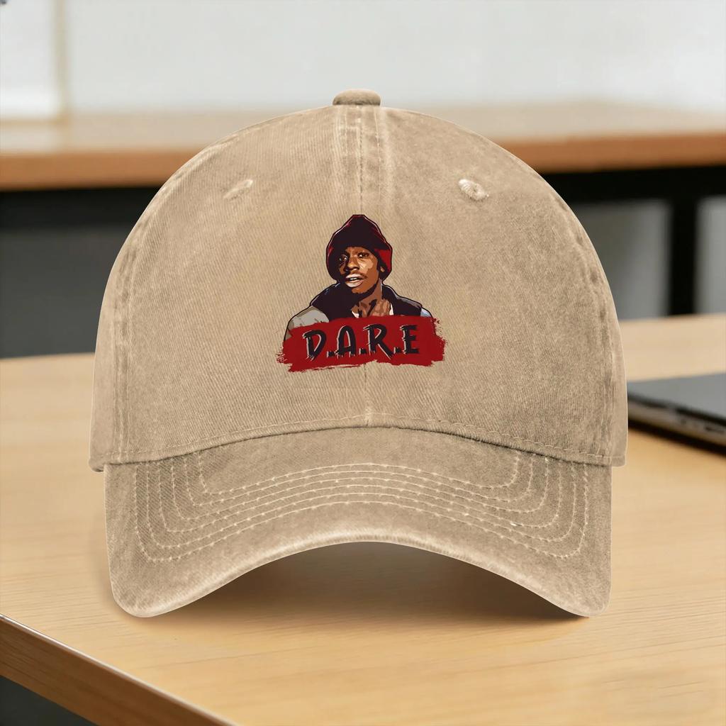 Dave Chappelle Casual Baseball Cap Outdoor Gym Trucker Hat Summer Sun-Proof Unisex Adult Fitted Retro Baseball Caps