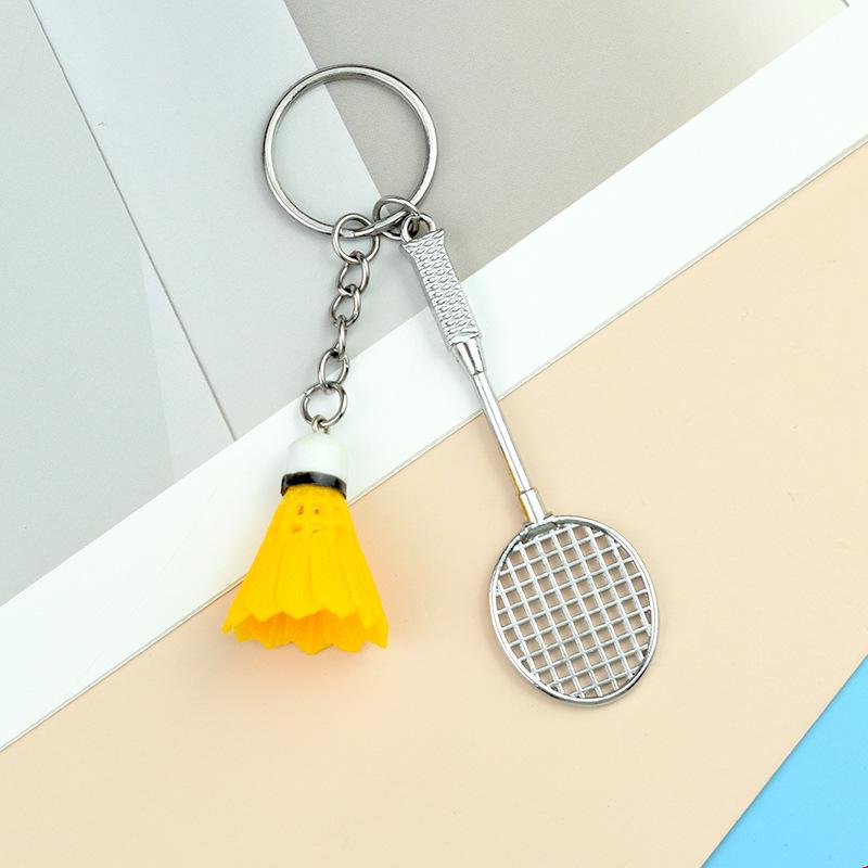

Cross-Border Badminton Keychain Set: Creative Two-Piece Pendant Gift for Sports Events