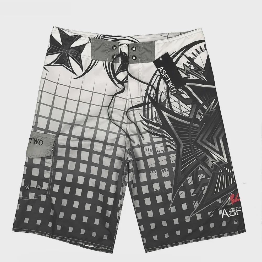 Men's Quick-Dry Plaid Beach Shorts - 2023 Summer Travel Collection (4 Colors)