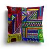 Retro Ethnic Totem Plush Pillowcase Home Sofa Cushion Cover Cartoon Pattern